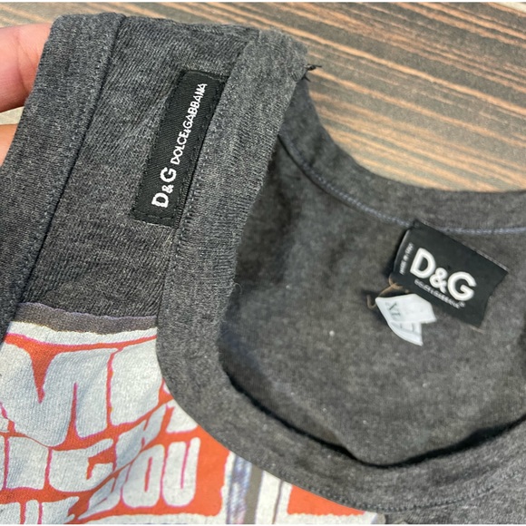 Y2K Dolce & Gabbana Graphic Tank Top Supa Dupa Fly Guy - Picture 2 of 4